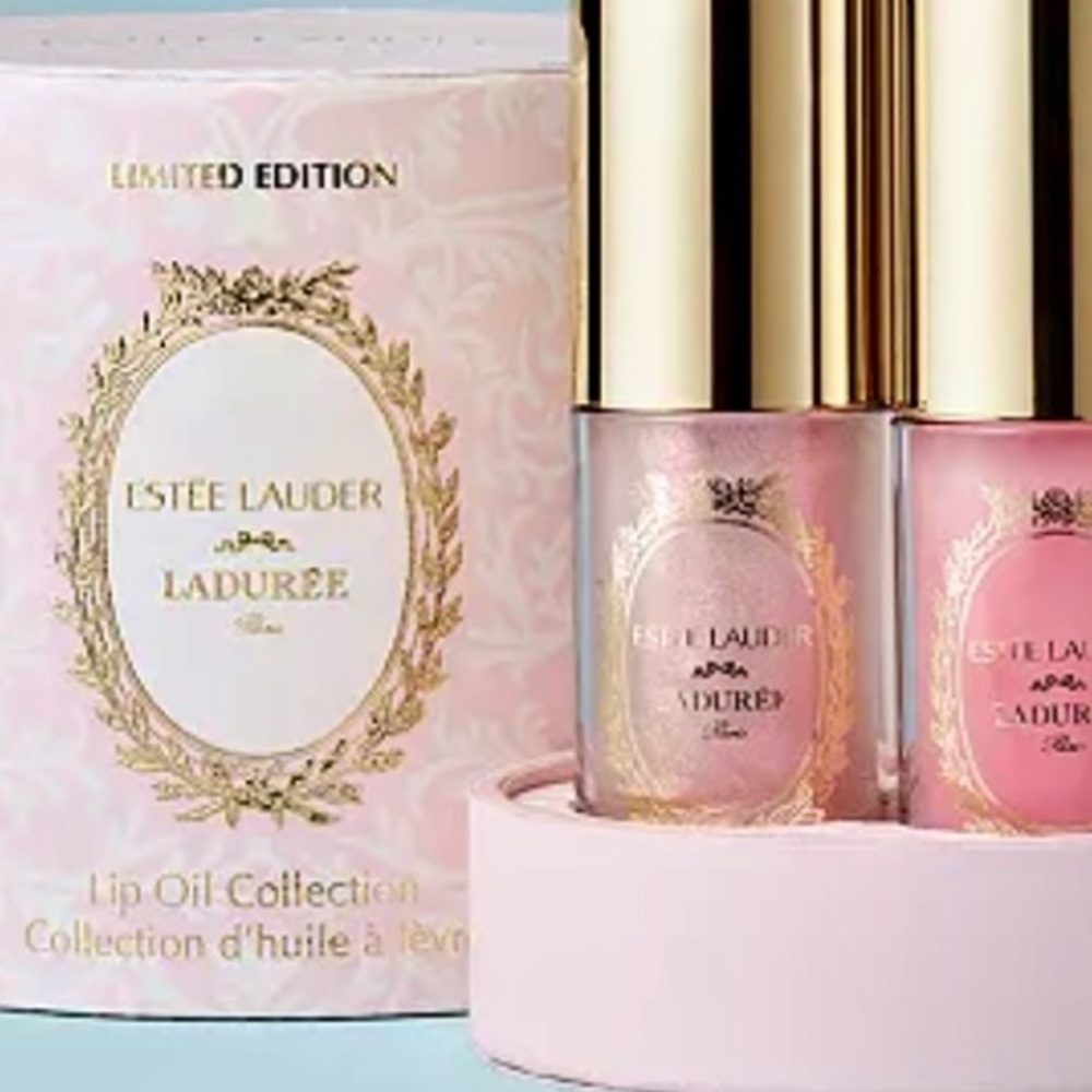 Estee Lauder Laduree Lip Oil Limited Edition ** 1 Lip Oil Only:  Glacé** NOT 3